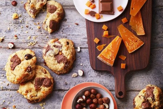 Recette des Cookies Noisettes Pralinés et Chocolat