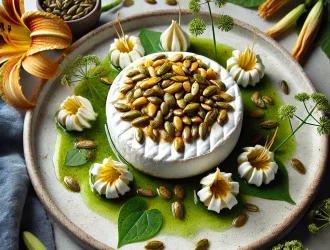 Plat de Chèvre Praliné de Graines de Tournesol