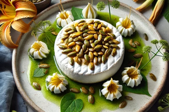 Plat de Chèvre Praliné de Graines de Tournesol