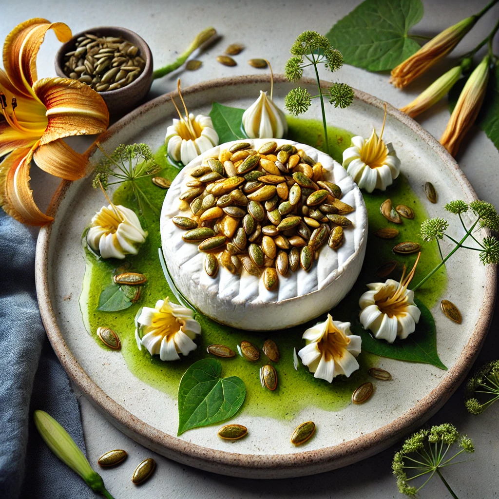 Plat de Chèvre Praliné de Graines de Tournesol