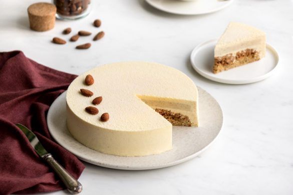 Résultat final de Cheesecake à l'Amande