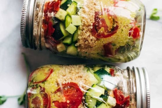 Recette de la Salade de Quinoa Estivale en Bocaux