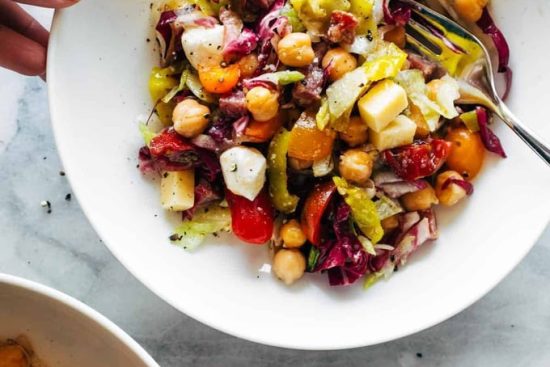 recette de la Salade The LA chop