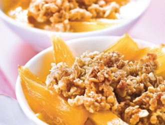 Recette Crumble de mangue