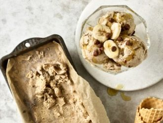 Glace Crémeuse Banane-Cacahuètes