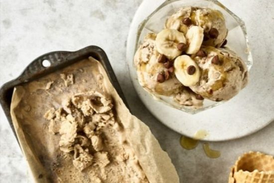 Glace Crémeuse Banane-Cacahuètes