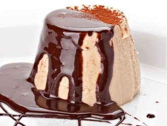 Recette de Semifreddo Café avec Sauce Chocolat-Café