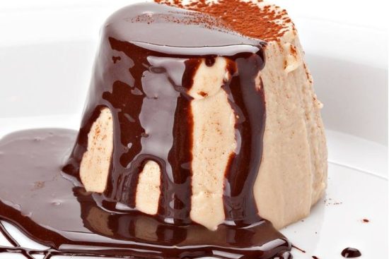 Recette de Semifreddo Café avec Sauce Chocolat-Café