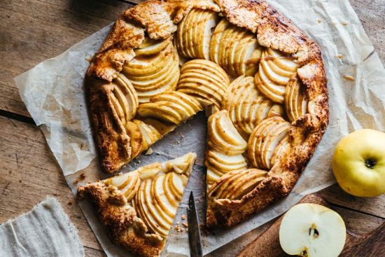 Tarte rustique aux pommes