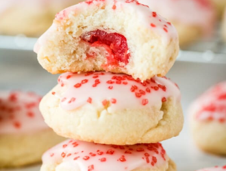 Biscuits aux Amandes et Cerises