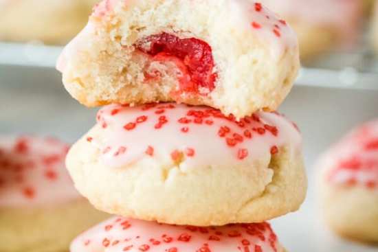 Biscuits aux Amandes et Cerises