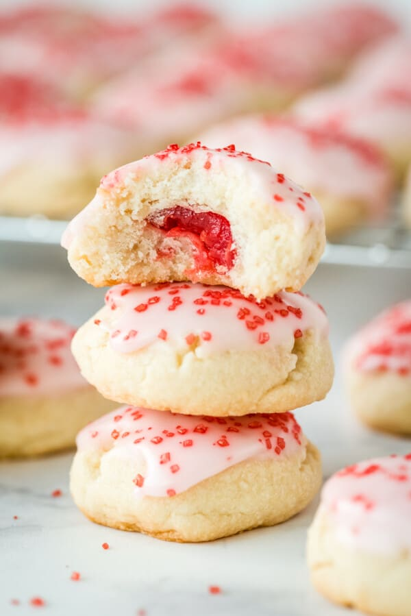 Biscuits aux Amandes et Cerises