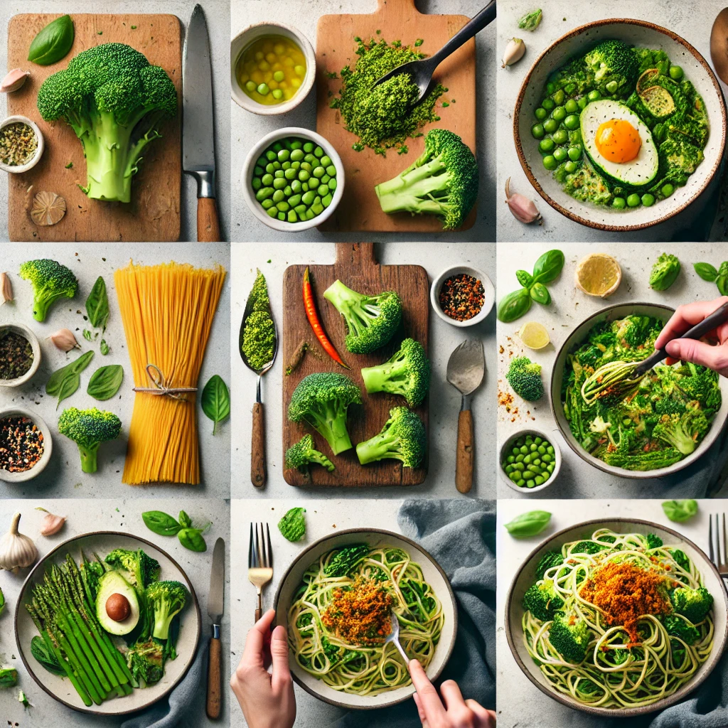 Pâtes au Pesto de Brocoli