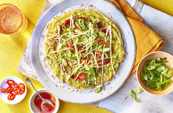 okonomiyaki, des pancakes japonais