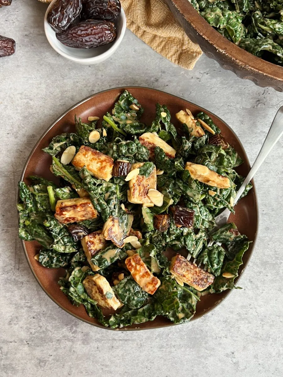 Recette de la Salade de chou frisé