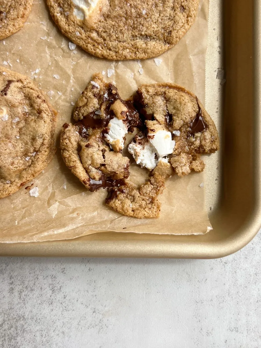 Recette des Cookies S’mores sans gluten