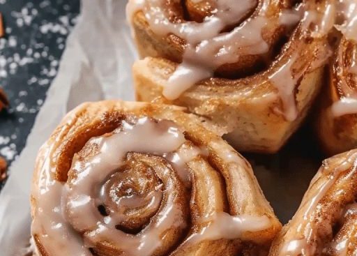 Recette des donuts roulés à la cannelle