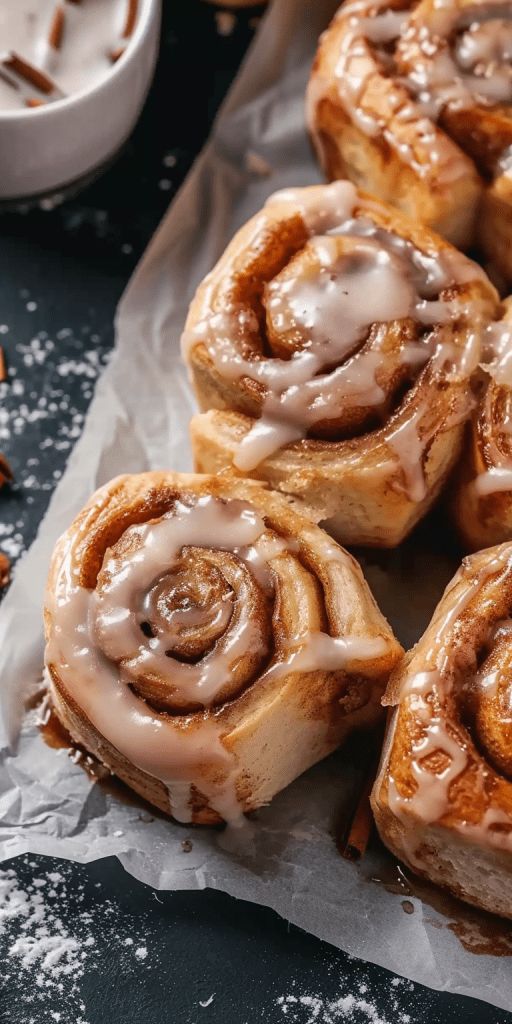 Recette des donuts roulés à la cannelle