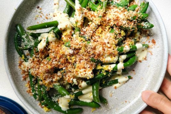 Recette des Haricots Verts à l'Avocat César