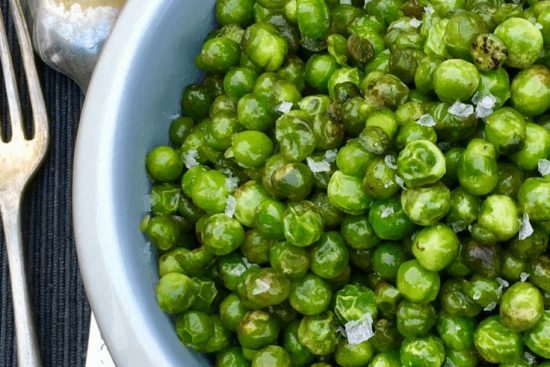 Recette des Petits Pois au Beurre à l'Ail