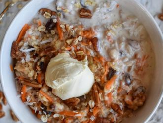 Recette des Flocons d'Avoine Façon Gâteau aux Carottes