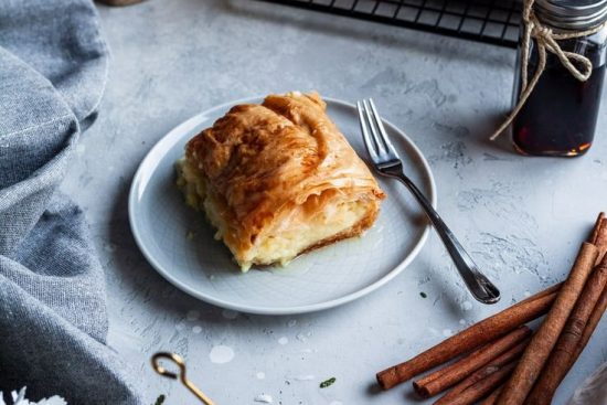 Recette de la Tarte Grecque à la Crème