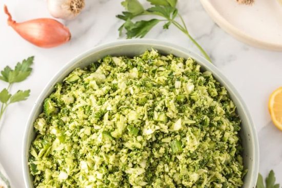 La recette de la salade Green Goddess