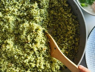 Recette du Riz Vert