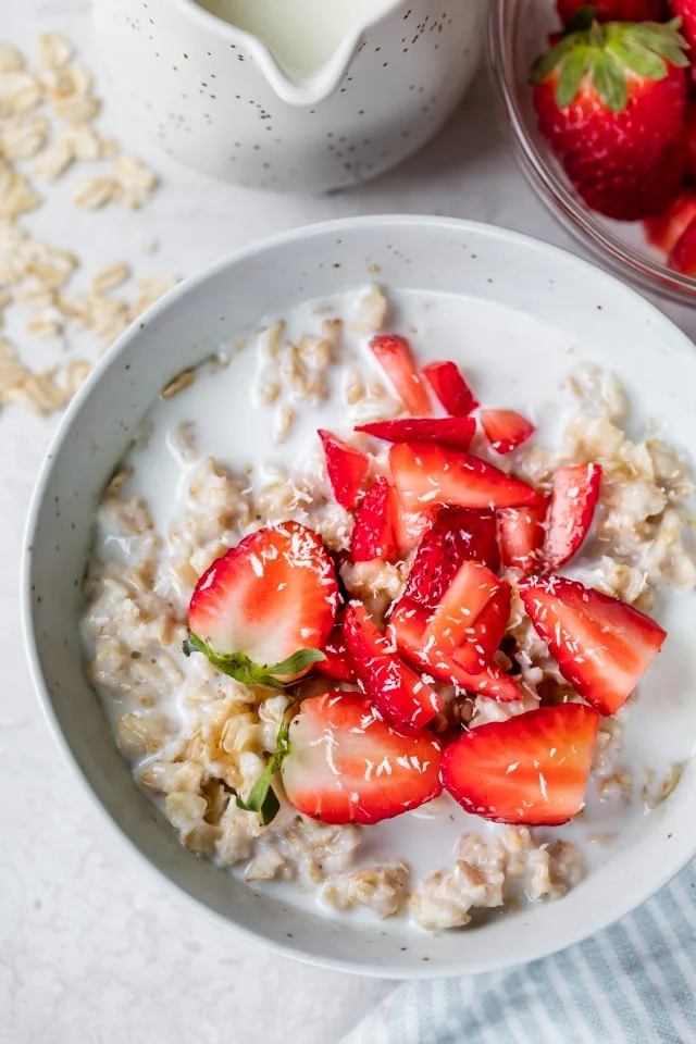 Bouillie Fraise et Crème