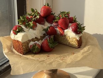 Recette de Gâteau aux Fraises et à la Crème