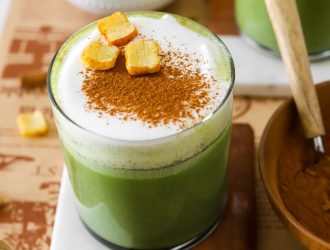 Recette de Latté Matcha Pain Perdu