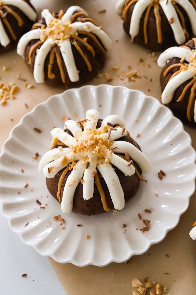 Le plat final des Mini Bundt Cakes 