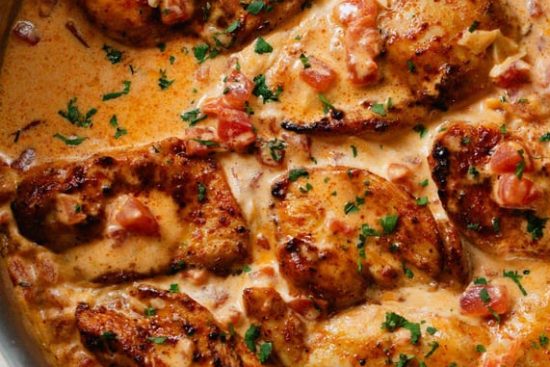 RECETTE DE poulet "Marry Me"