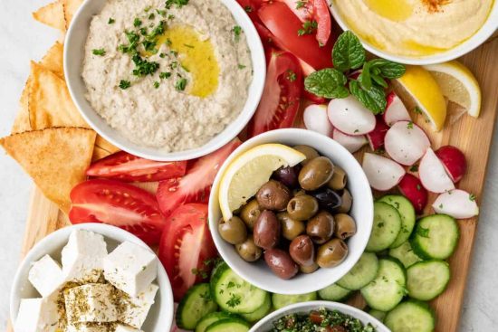 recettedu plateau de mezze