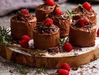 Recette des mini gâteaux au chocolat