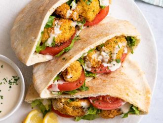 Recette des Sandwichs Pita Vegan au Chou-Fleur