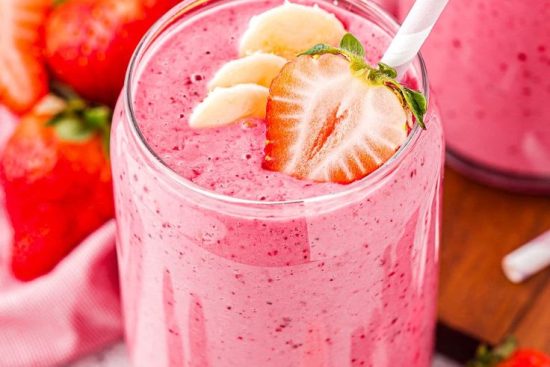 Recette de Smoothie Fraise-Banane