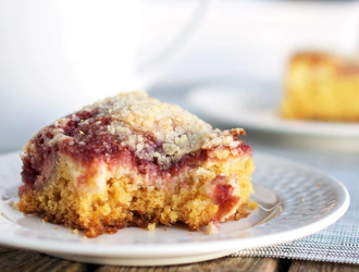 Gâteau au Fromage à la Crème et aux Framboises