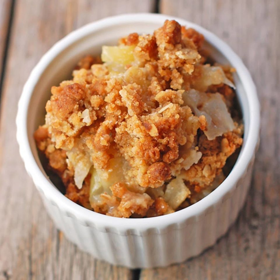 crumble aux pommes