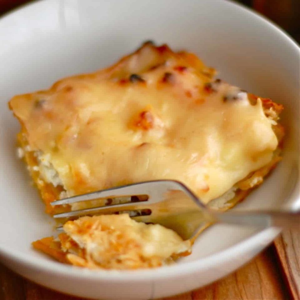 Lasagnes à la courge musquée