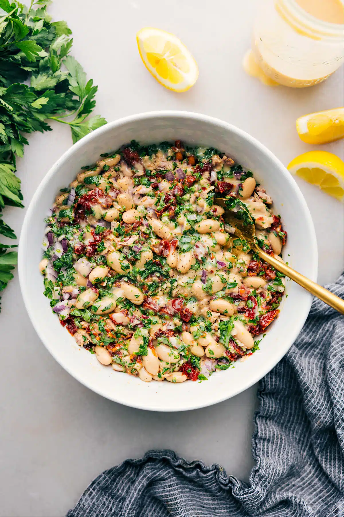 salade au thon et Haricots