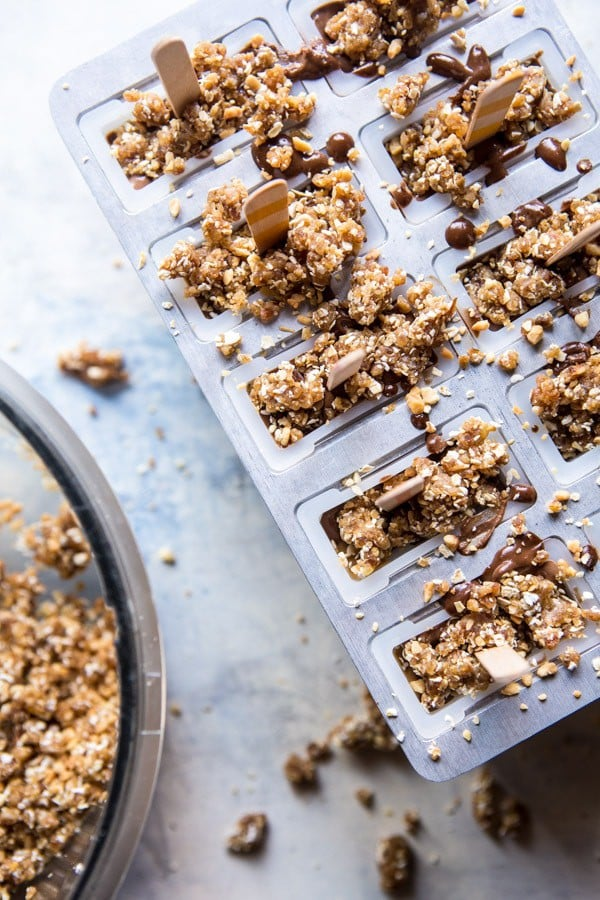 granola Saupoudré sur les Esquimaux