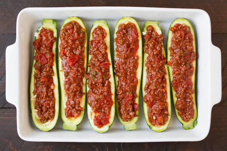 Courgettes Farcies lasagnes