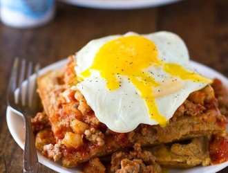 gaufres au chili et au pain de maïs