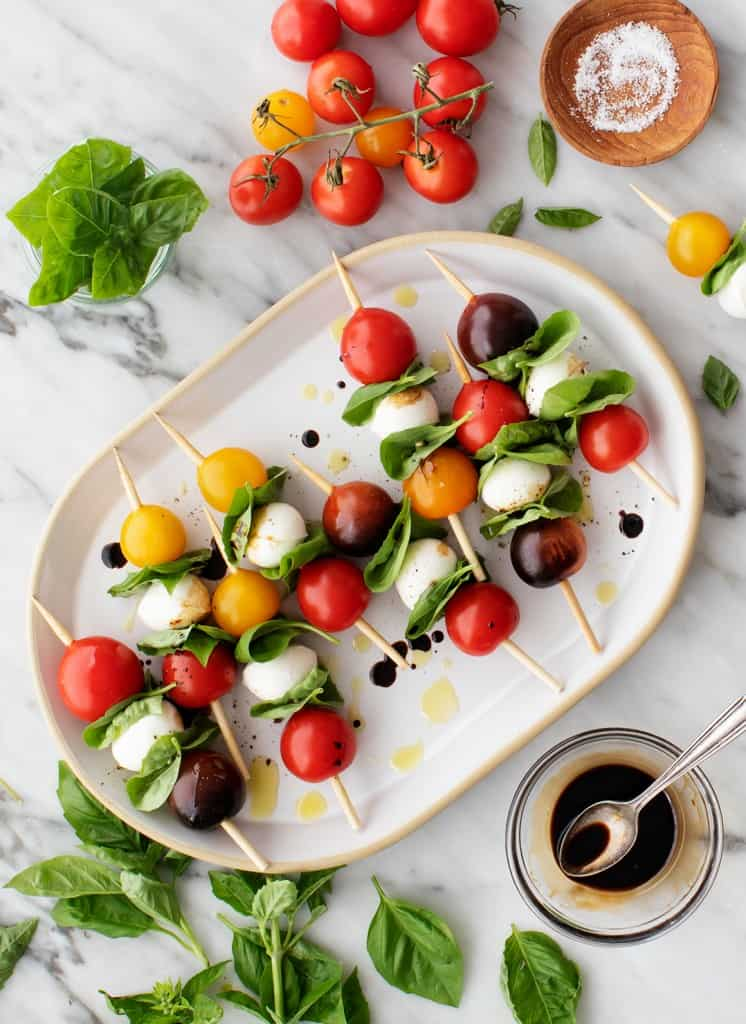 Brochettes Caprese