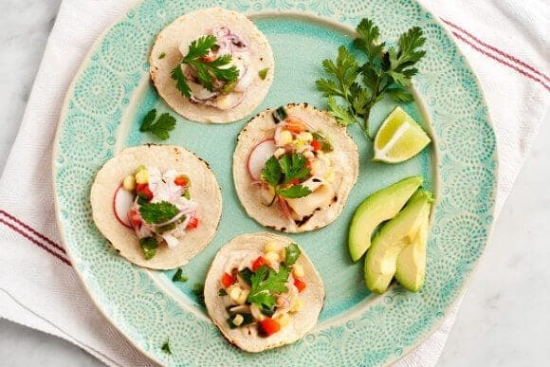 Mini Tacos de Ceviche