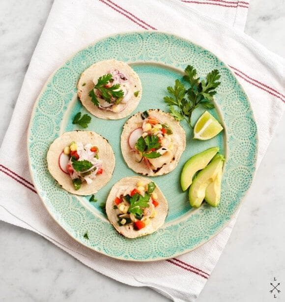 Mini Tacos de Ceviche