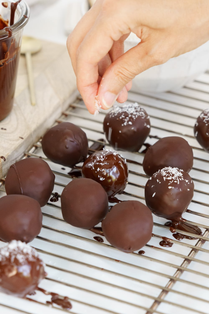 Enrobage des Boules coco