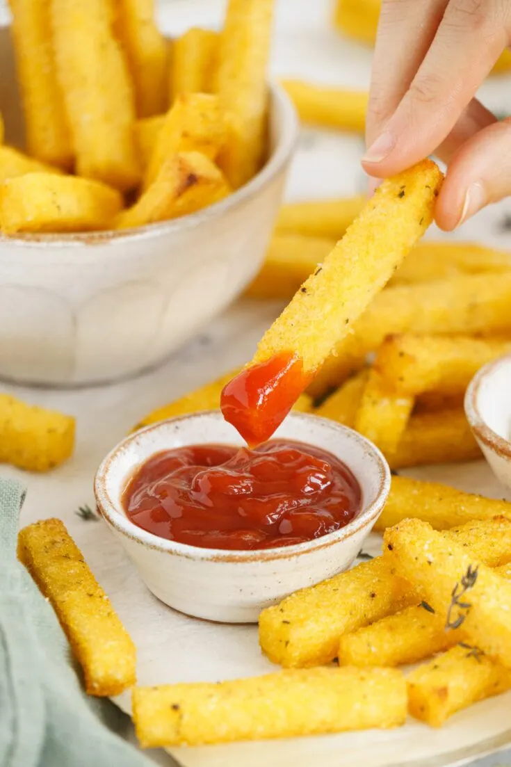 frites de polenta