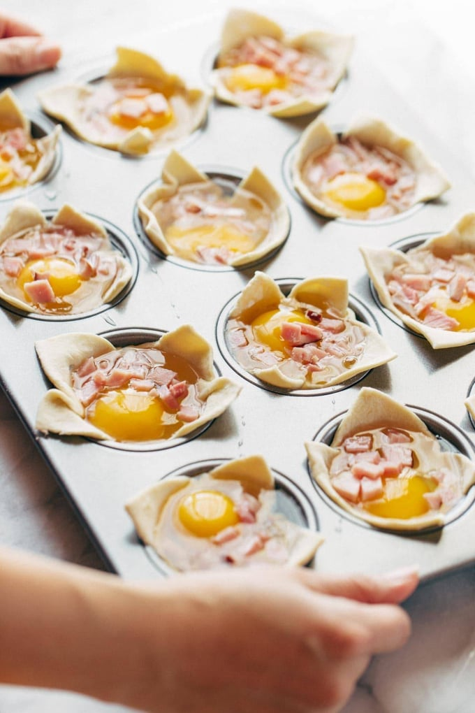 Cups au Jambon Œuf et Fromage